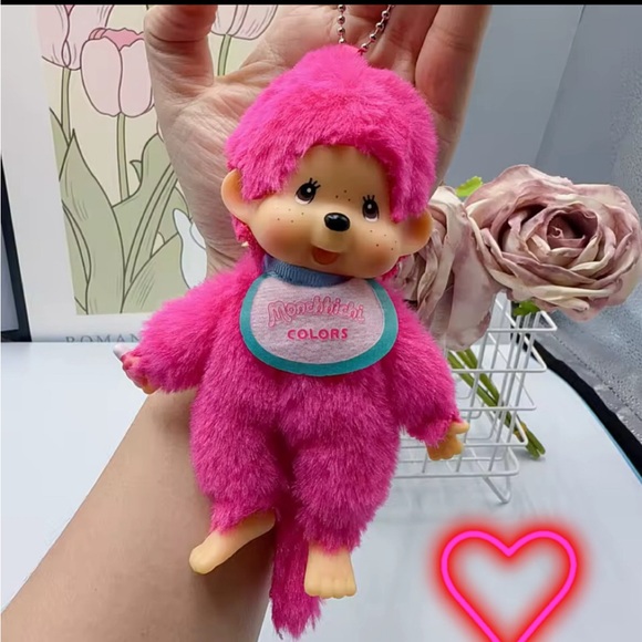 Other - Monchhichi Colors Mascot Sekiguchi Yellow
5 inch Plush Doll Keychain Bag Charm